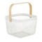 Simplify Storage Tote, 9-21/25 in L x 9-9/20 in W x 9-21/25 in H, White, Metal 30150-WHITE - alternate 1